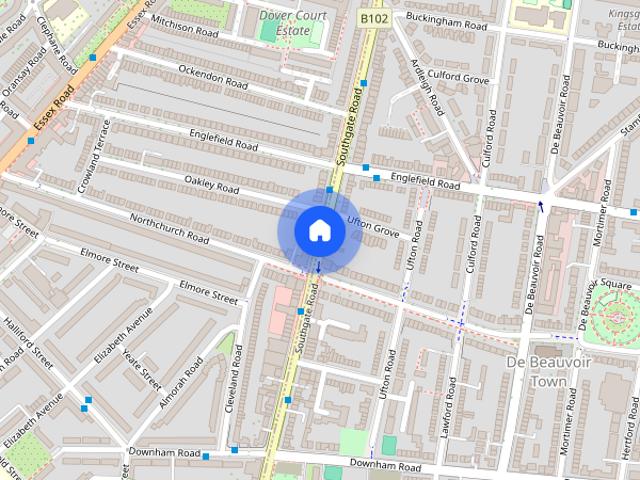 Apartment for rent in Dalston, De Beauvoir Town