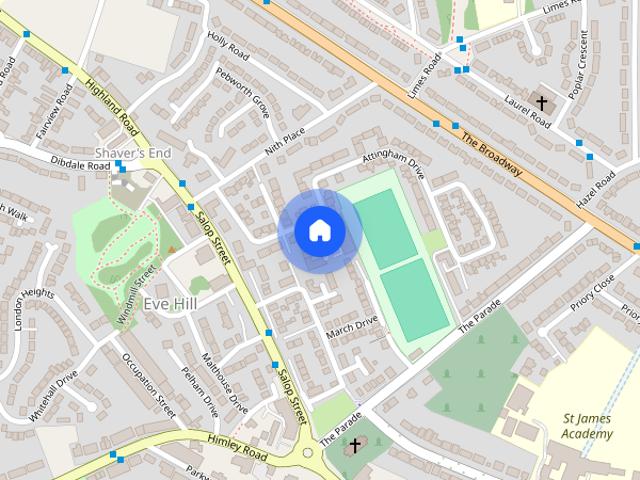 Apartment for rent in Priory Estate, West Midlands