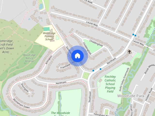 House for rent in Woodside Park, Greater London