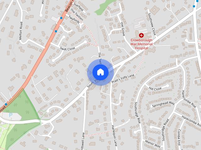 Apartment for rent in Crowborough Warren, Cross In Hand