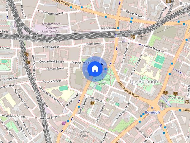 Apartment for rent in The Borough, Greater London