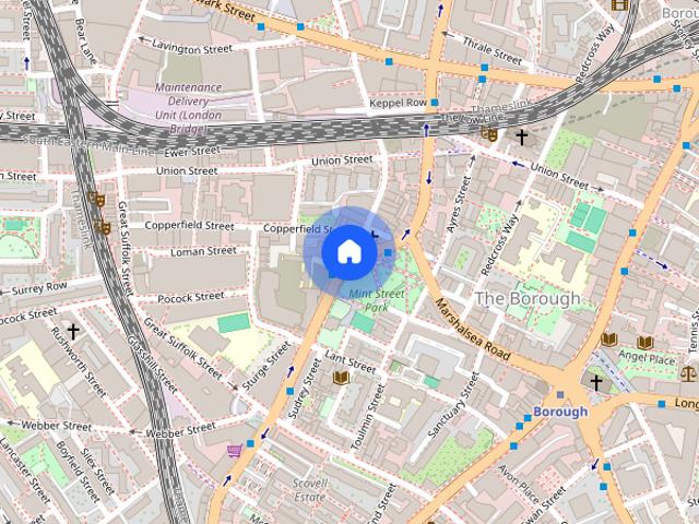 Apartment for rent in The Borough, Greater London