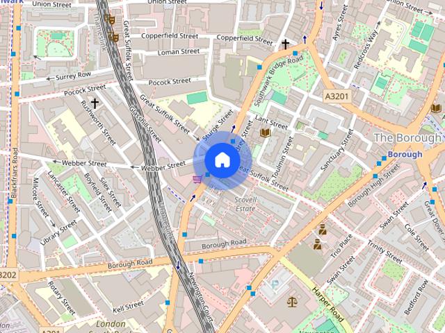 Apartment for rent in London Borough of Southwark, Greater London
