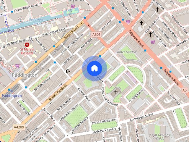 Apartment for rent in Paddington, Greater London