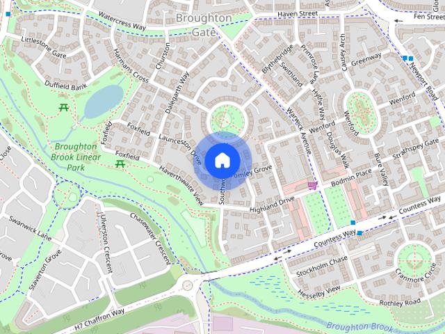 House for rent in Broughton Gate, Monkston Park