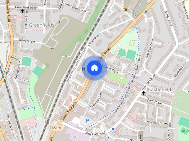 Apartment for rent in Spring Gardens, Frankwell