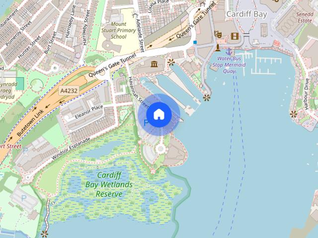 Apartment for rent in Cardiff Bay, Falcon Lodge