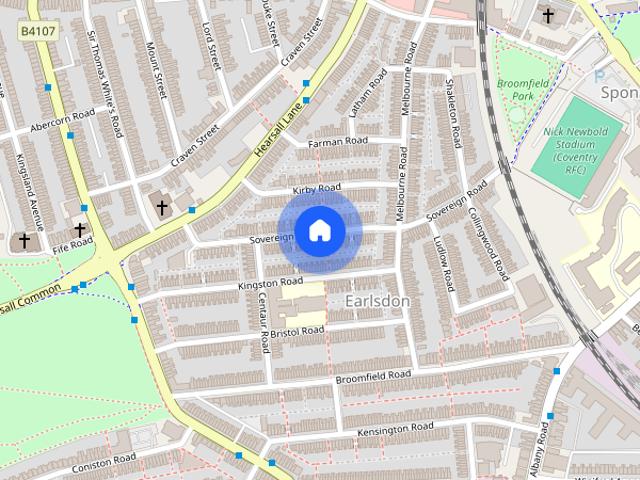House for rent in Earlsdon, Coventry