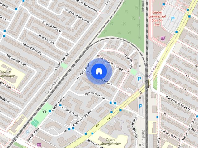 House for rent in Côte-Saint-Luc, Montréal (région administrative)