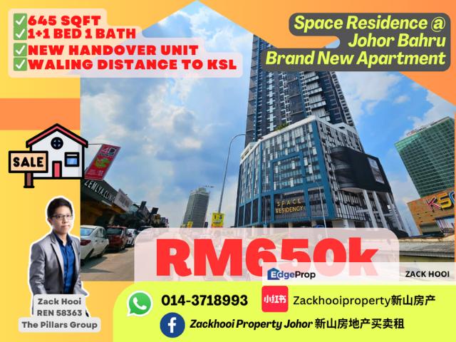 Condominium for sale in Johore Bahru, Johor