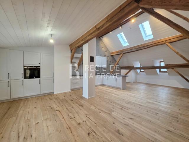 Dachwohnung mieten in Estavayer-le-Lac, Estavayer