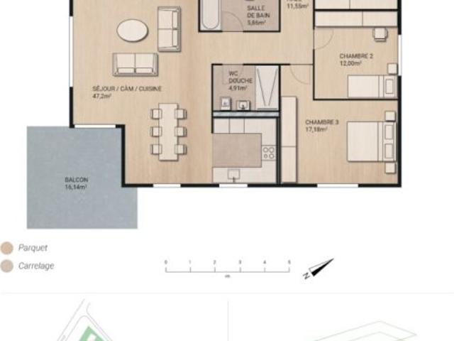 Apartment mieten in Chesalles-Moudon, Waadt