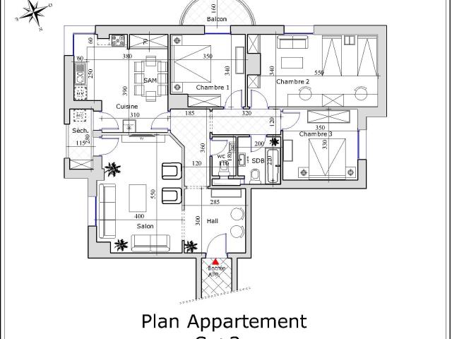 Appartement vente à Sfax, Mahras