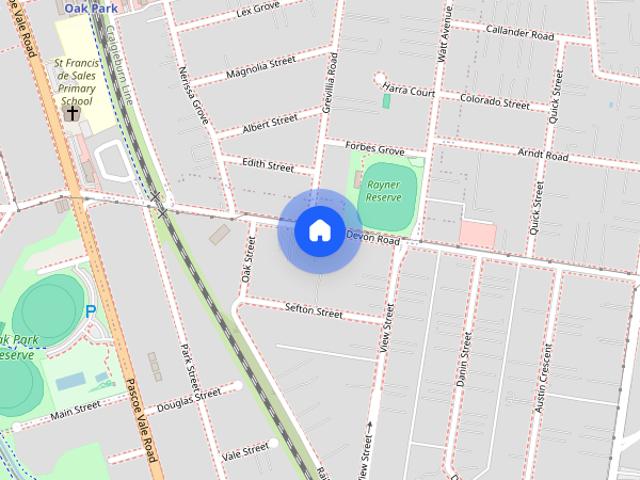 Townhouse for rent in Oak Park, Melbourne