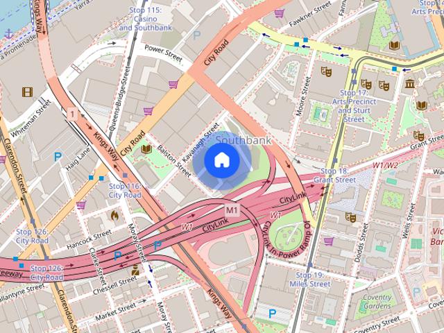 Apartment for rent in Southbank, Melbourne