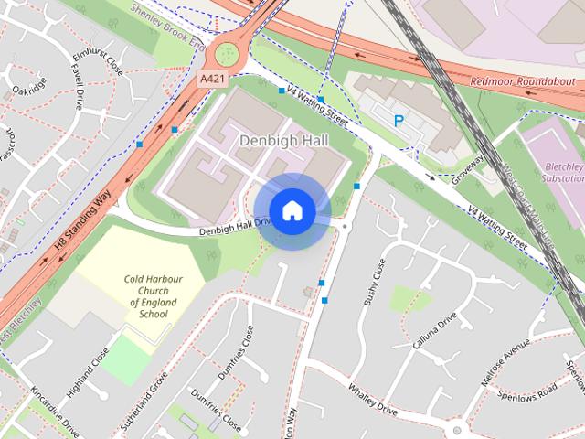Apartment for rent in Denbigh Hall, Milton Keynes