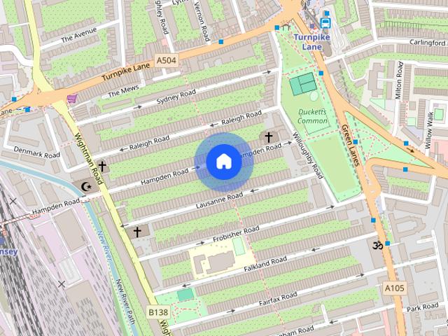 Room for rent in Harringay, Greater London