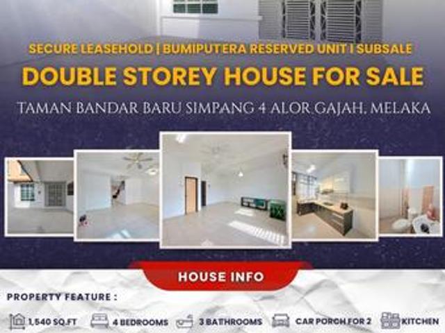 Terraced House for sale in Malaka