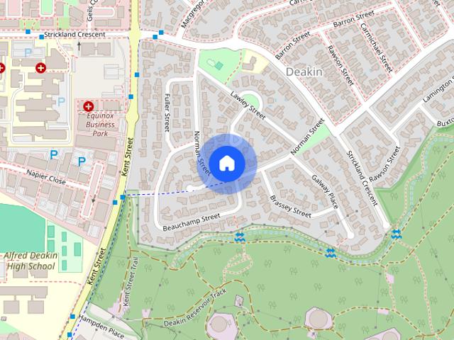House for rent in Deakin, Canberra
