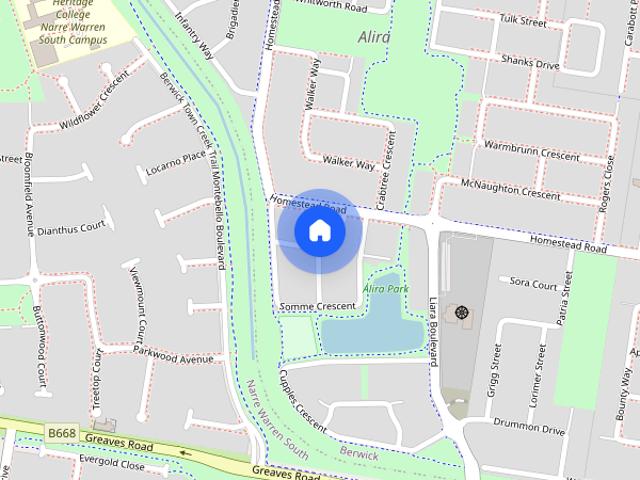 Townhouse for rent in Alira Estate, Melbourne