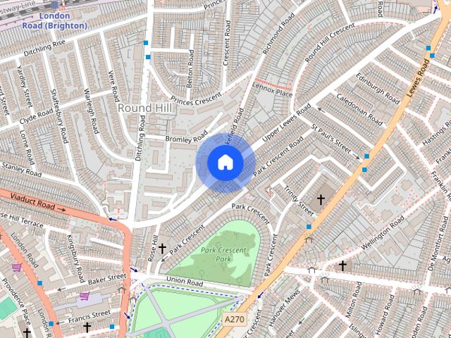 Apartment for rent in Round Hill, Brighton & Hove