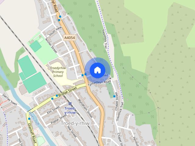 House for rent in Troed-y-rhiw, Troedyrhiw