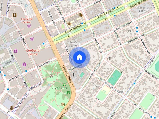 Apartment for rent in Reid, Canberra