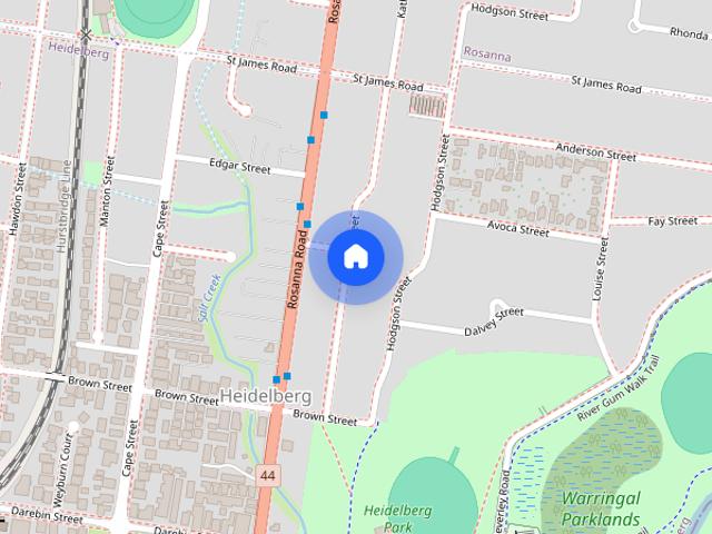 Apartment for rent in Camerons Creek, Victoria