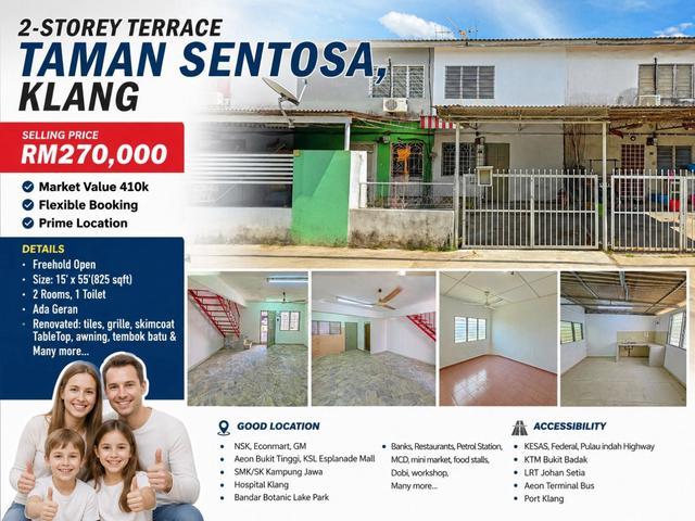 Terraced House for sale in Port Klang, Selangor