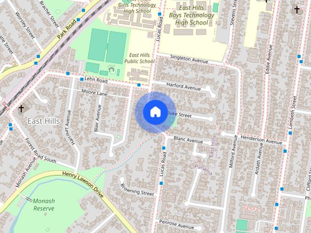 House for rent in East Hills, Sydney