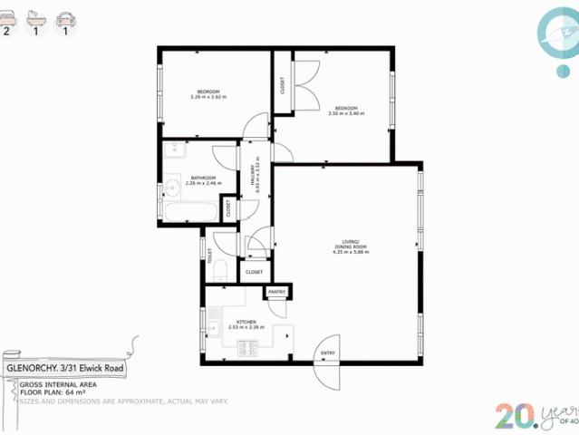 Apartment for rent in Hobart, Tasmania