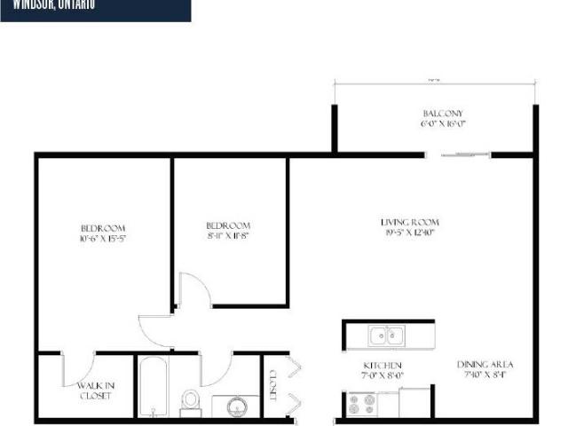Apartment for rent in Maidstone, Ontario