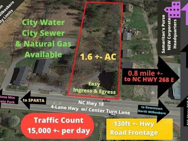 Land for sale in Millers Creek, North Carolina
