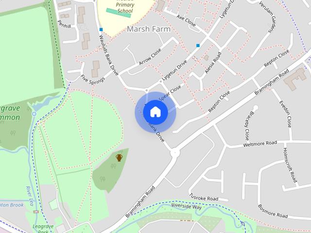 House for rent in Marsh Farm