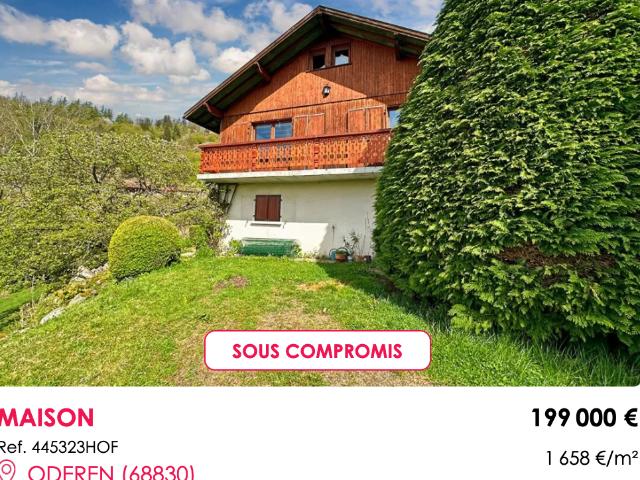 Maison vente à Thann-Guebwiller, Saint-amarin
