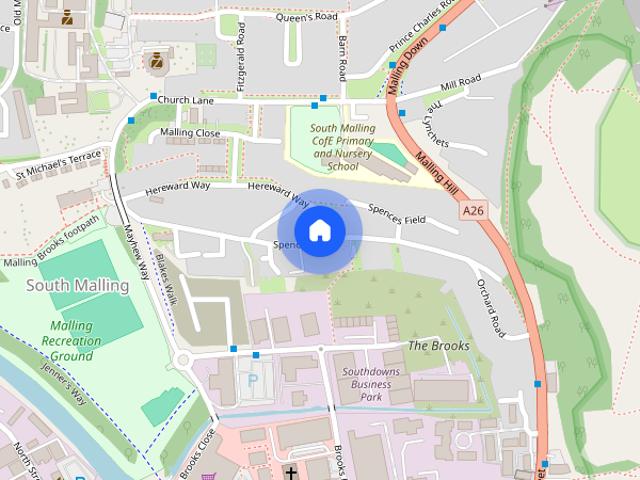 House for rent in Lewes, Iford