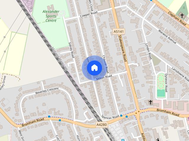 Room for rent in Harpur, Bedford