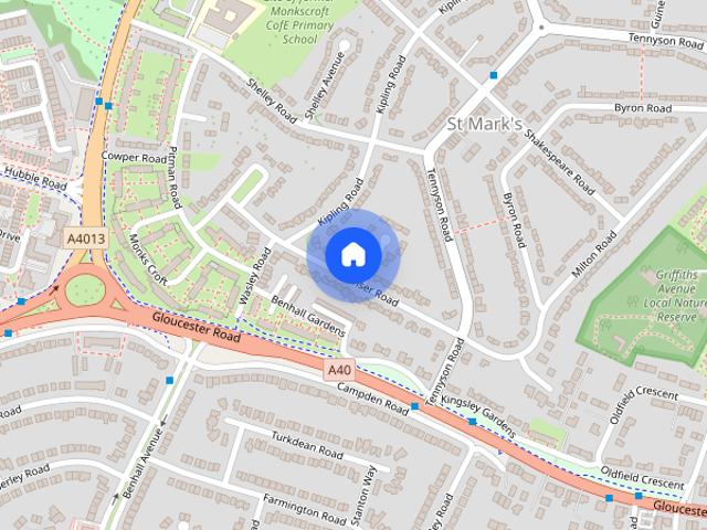 House for rent in Hatherley, Cheltenham
