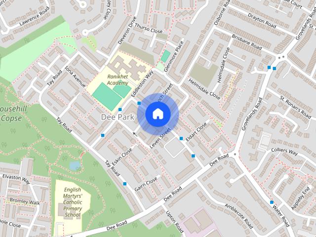 House for rent in Dee Park, Reading