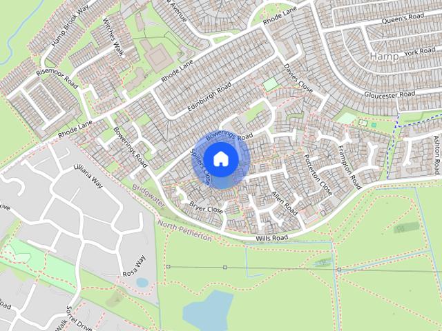 House for rent in Hamp, Bridgwater
