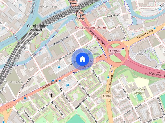 Apartment for rent in Hulme, Manchester