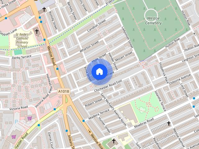 Apartment for rent in Westoe, South Shields