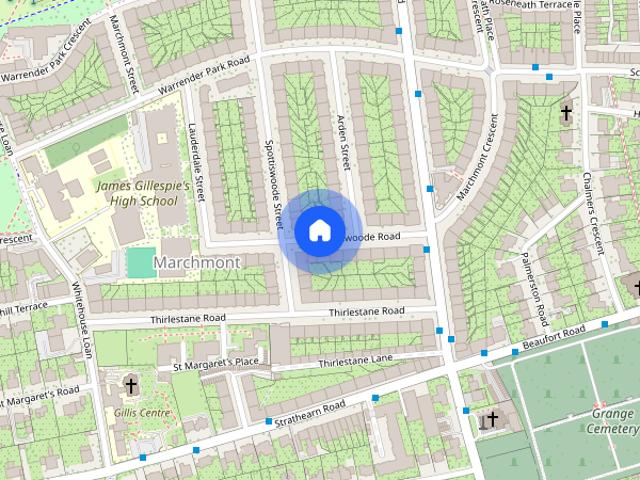 Apartment for rent in Marchmont, Scotland