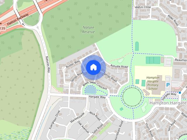 House for rent in Hampton Hargate, Peterborough