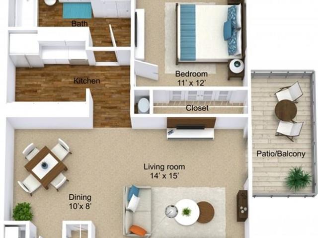 Apartment for rent in Holland, Michigan