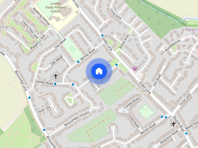 House for rent in Binscombe, Waverley