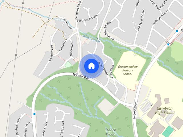House for rent in Fairwater, Wales