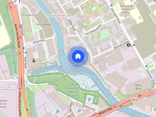 Apartment for rent in Barking, Roding Riverside