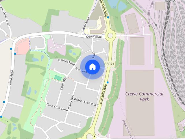 House for rent in Shavington cum Gresty, Crewe