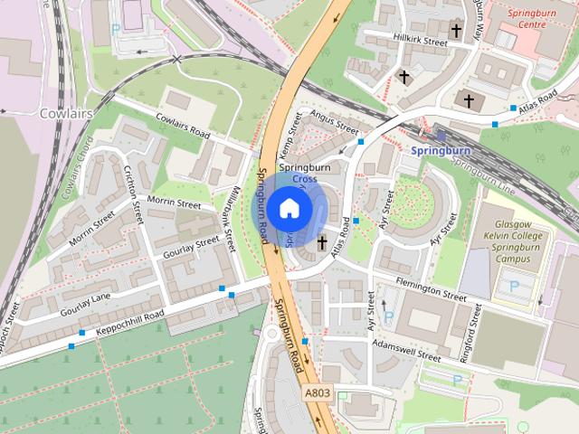 Apartment for rent in Cowlairs, Glasgow